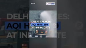 Delhi : AQI en zone 'Mauvais', déploiement de brumisateurs