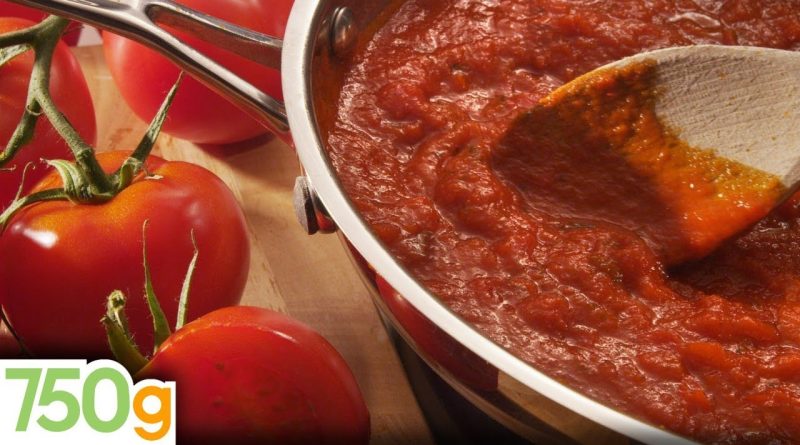 Délicieuse Sauce Tomate Italienne - Recette 750g