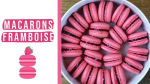 Délicieuse recette de macarons à la framboise