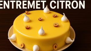Délicieuse recette d'entremets au citron