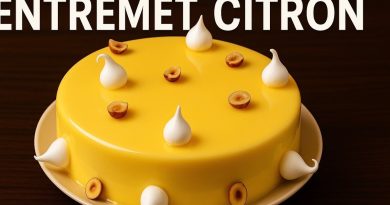 Délicieuse recette d'entremets au citron