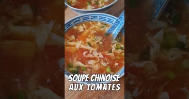 Délicieuse soupe chinoise à la tomate 🍅