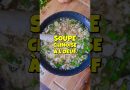Délicieuse soupe chinoise aux œufs