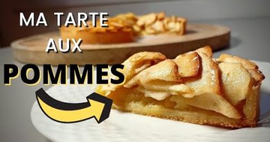 Délicieuse tarte aux pommes avec pâte sablée maison !