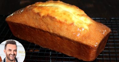 Délicieux cake au citron à la manière de Cyril Lignac