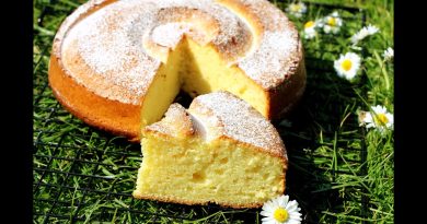 Délicieux gâteau au citron à la Cyril Lignac