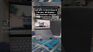 Dell XPS 13 9310 : Core i5 11e Génération et Écran 4K Tactile
