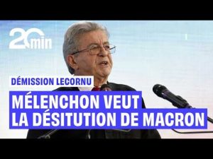 Démission de Lecornu : Mélenchon exige la destitution de Macron