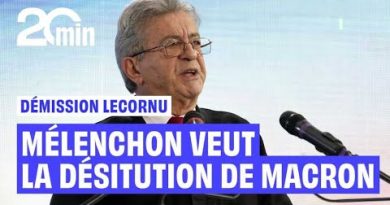Démission de Lecornu : Mélenchon exige la destitution de Macron