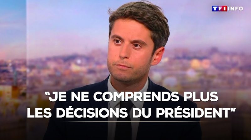 Démission de Lecornu : crise politique et dissolution, Attal au JT