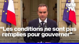 Démission de Sébastien Lecornu : discours intégral du Premier ministre