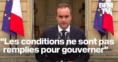 Démission de Sébastien Lecornu : discours intégral du Premier ministre