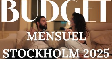 Dépenses d'une famille française à Stockholm en 2025