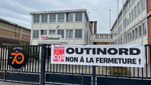 Dernier jour de travail pour les futurs licenciés de l'usine Outinord à Saint-Amand-les-Eaux - ICI