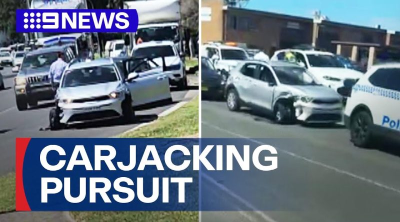 Des adolescents inculpés après une course-poursuite à Sydney