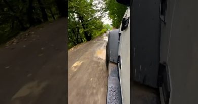 Des chemins difficiles pour un camping extrême