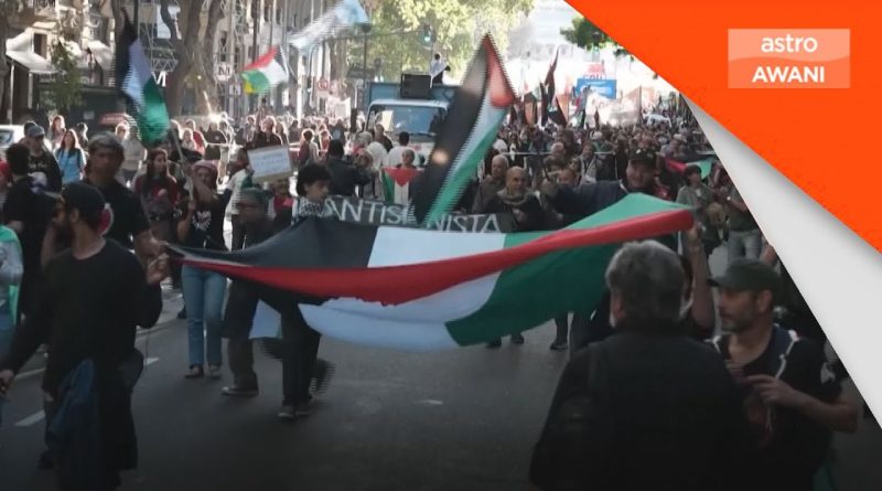 Des milliers manifestent en Amérique Latine contre le génocide à Gaza