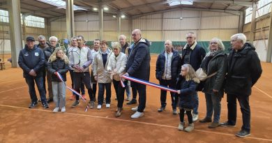 Des terrains tout neufs pour le club de tennis du Tréport