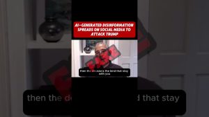 Désinformation générée par IA : une attaque contre Trump sur les réseaux