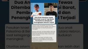 Deux enfants palestiniens tués par balles en Cisjordanie