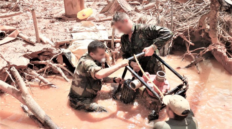 Deux gendarmes de l'antenne GIGN brûlés sur un chantier d'orpaillage illégal