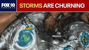 Développement de l'ouragan Priscilla et de la tempête Octave