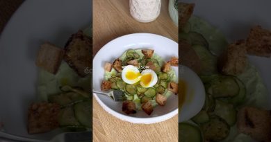Dîner équilibré et riche en protéines 🥗