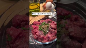 Dîner facile et savoureux : une recette à essayer ! 👌😋