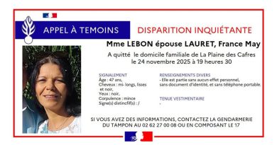 Disparition inquiétante à La Plaine des Cafres : la gendarmerie lance un appel à témoins