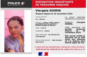 Disparition inquiétante aux Abymes : la police recherche activement Doirin Viergela