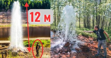 D'où provient cette eau continue sous les collines ?