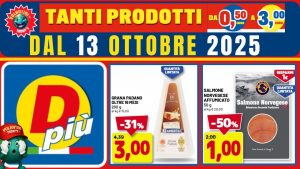 Dpiù : Offres exceptionnelles dès 0,50 € à partir du 13 octobre