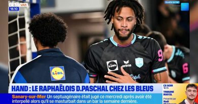 Drévy Paschal, ailier de Saint-Raphaël, rejoint l'équipe de France