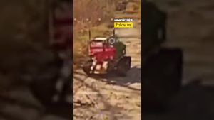 Drone FPV ukrainien anéantit un complexe robotique russe