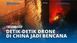 Drone en Chine : un désastre provoque une pluie de feu !