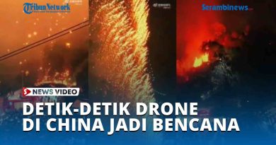 Drone en Chine : un désastre provoque une pluie de feu !