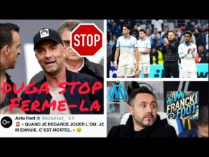 Dugarry : L'OM, c'est ennuyeux et mortel !