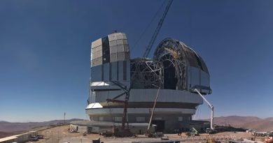 Vidéo : La coupole de l'ELT se déplace pour la première fois