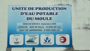 Eau non potable au Moule depuis deux mois : l'usine de Desvarieux bientôt à l'arrêt, les filtres défaillants