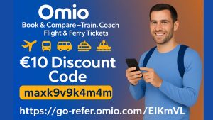 Économisez 10€ avec le code promo Omio 🎟️ (Train, Bus, Vol)