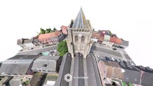 Église Saint-Martin de Wormhout : Numérisation 3D