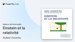 Einstein et la relativité : extrait captivant d'un livre audio