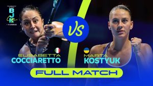 Elisabetta Cocciaretto vs Marta Kostyuk | Finale Billie Jean King 2025