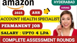 Emploi Permanent chez Amazon AHS Hyderabad : Recrutement 2025