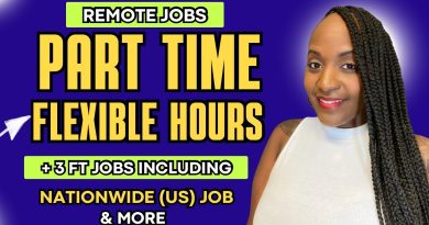 ✅ Emplois à Temps Partiel Flexibles + 3 Postes à Domicile