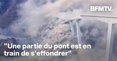 En Chine, un pont s'effondre quelques mois après son ouverture