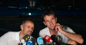[En images] Franck Cammas et Tom Laperche (SVR-Lazartigue) remportent la Transat Café l'Or à Fort-de-France
