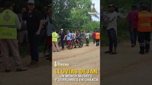 Enfant de moins de 3 ans décédé, 2 blessés et effondrements en Oaxaca