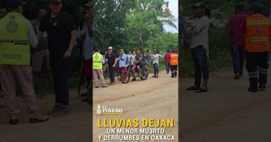Enfant de moins de 3 ans décédé, 2 blessés et effondrements en Oaxaca