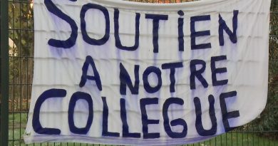 Enseignant menacé de mort à Rennes. "C'est intolérable", 200 personnes au rassemblement de soutien devant l'école primaire